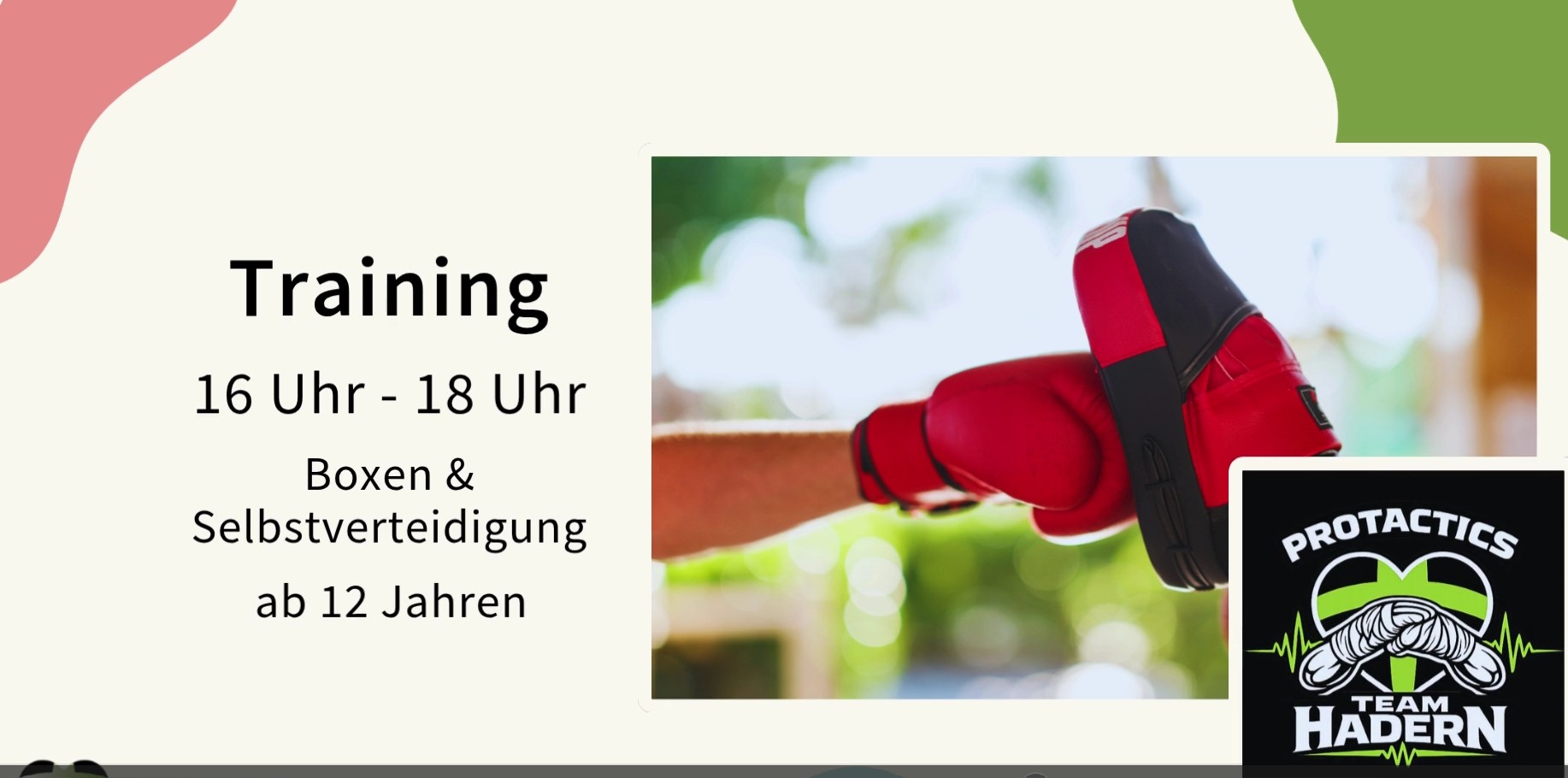 Boxen und Selbstverteidigung
